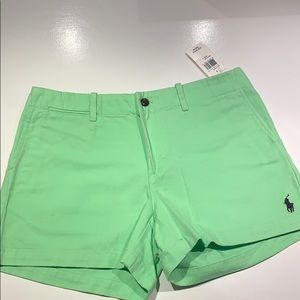 Ralph Lauren Sport: Beach Lime Shorts